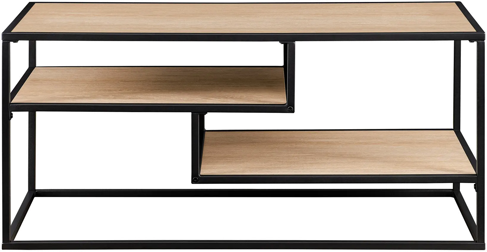 MAYM9ECO Maya 40  Coastal Oak Floating Shelf TV Stand-1