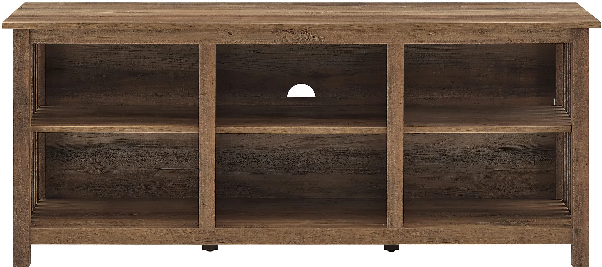 MSET58CORO Mission Rustic Oak Slatted Side 58  TV Stand-1