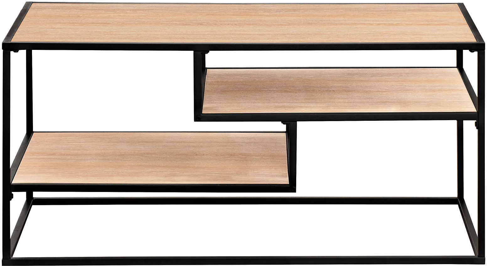 MYO40CTCO Maya Coastal Oak Floating Shelf Coffee Table-3