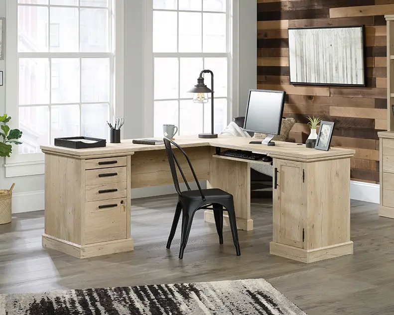 Aspen Post Prime Oak L-Desk-2