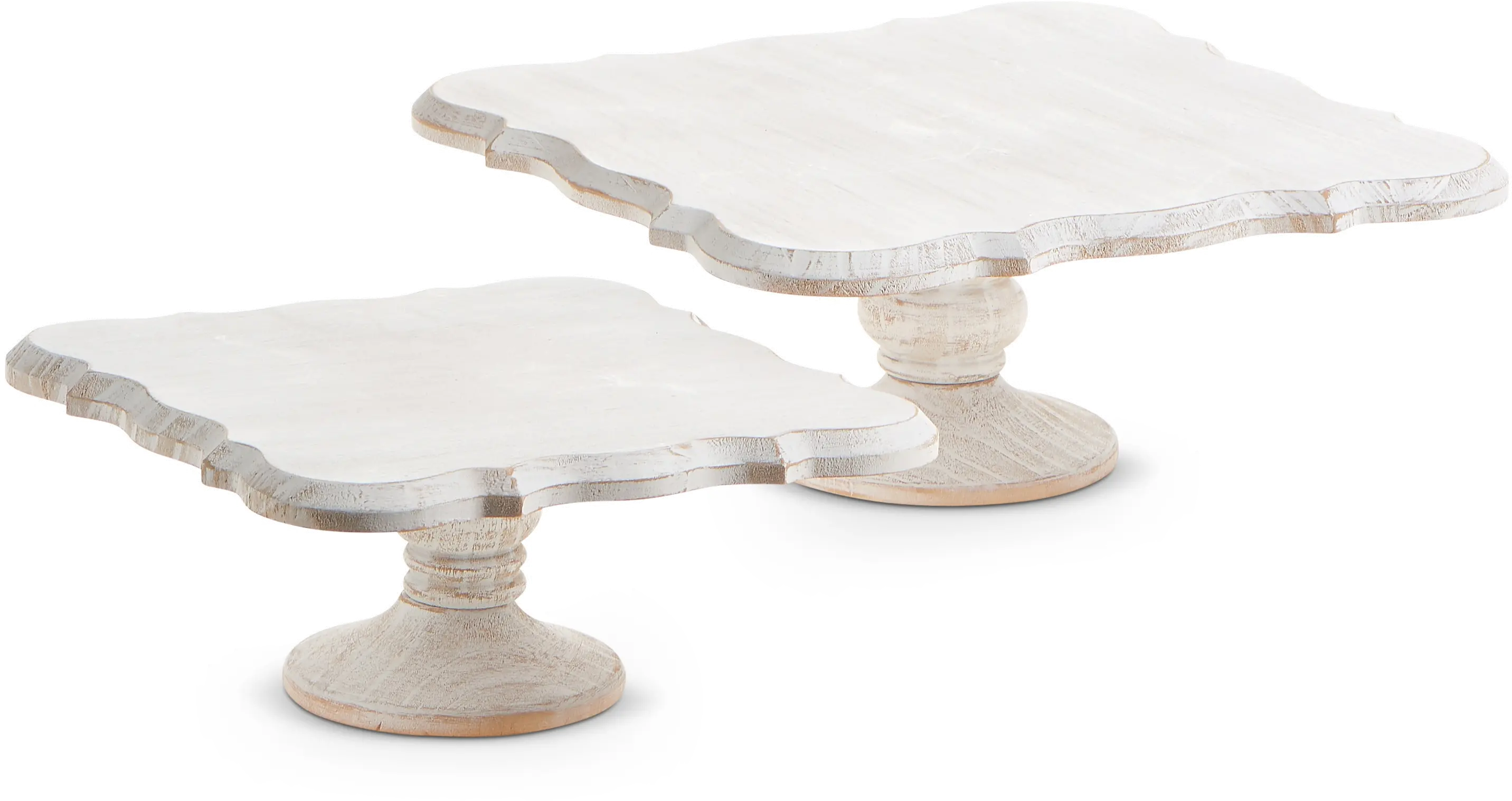 Medium 10  Square White Pedestal-1