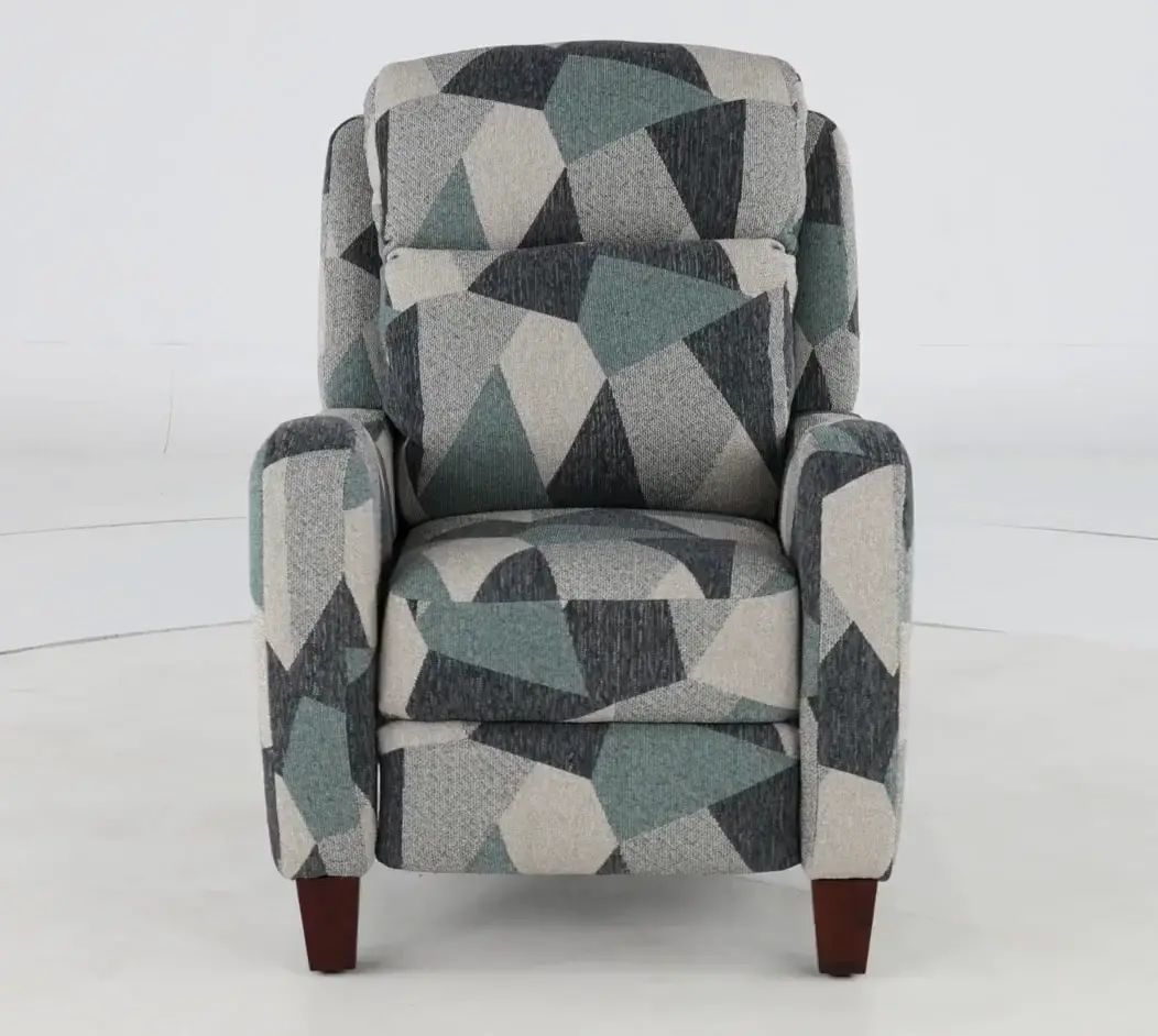 Prestige Mineral Geometric High-Leg Recliner-4