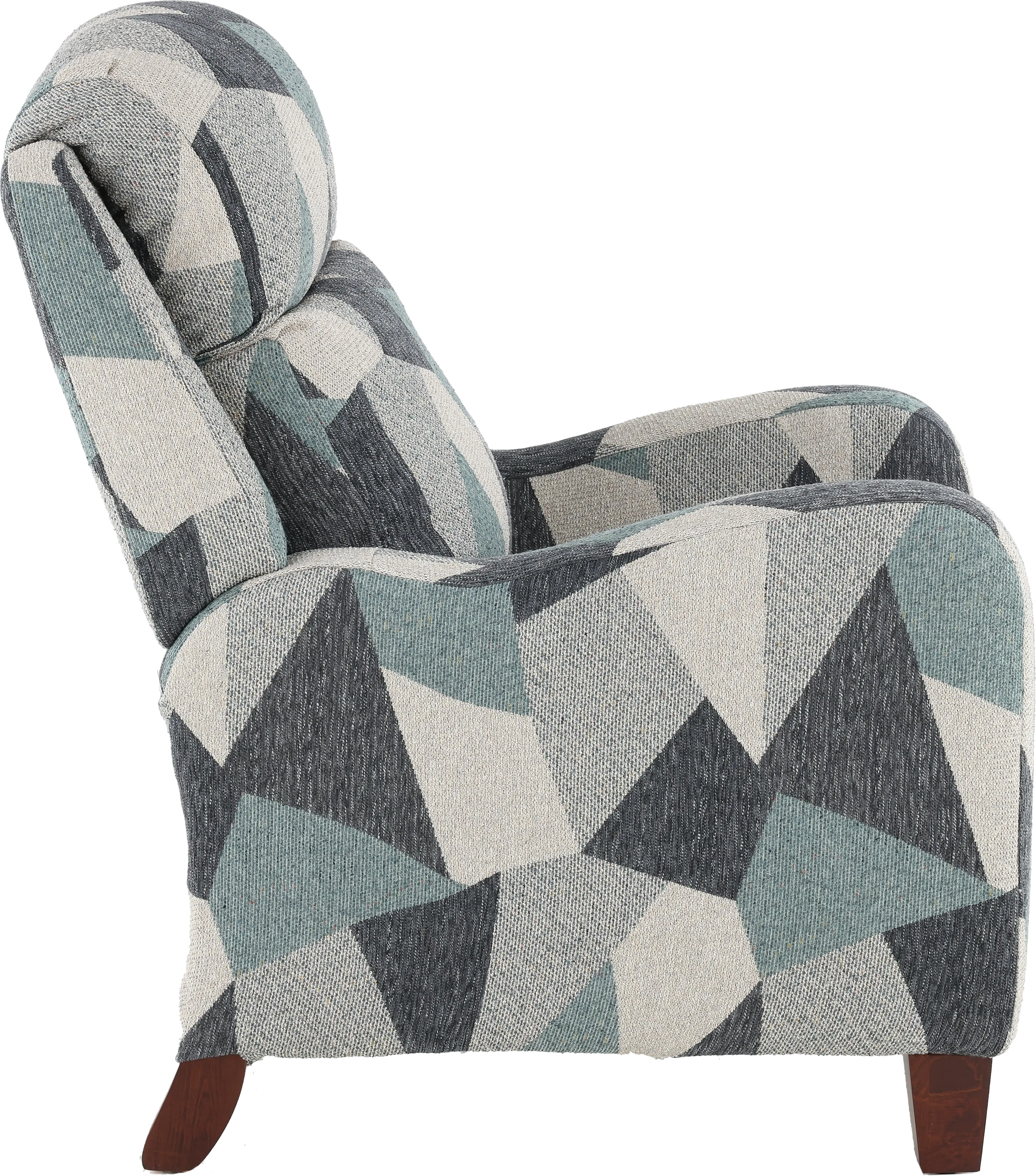 Prestige Mineral Geometric High-Leg Recliner-6