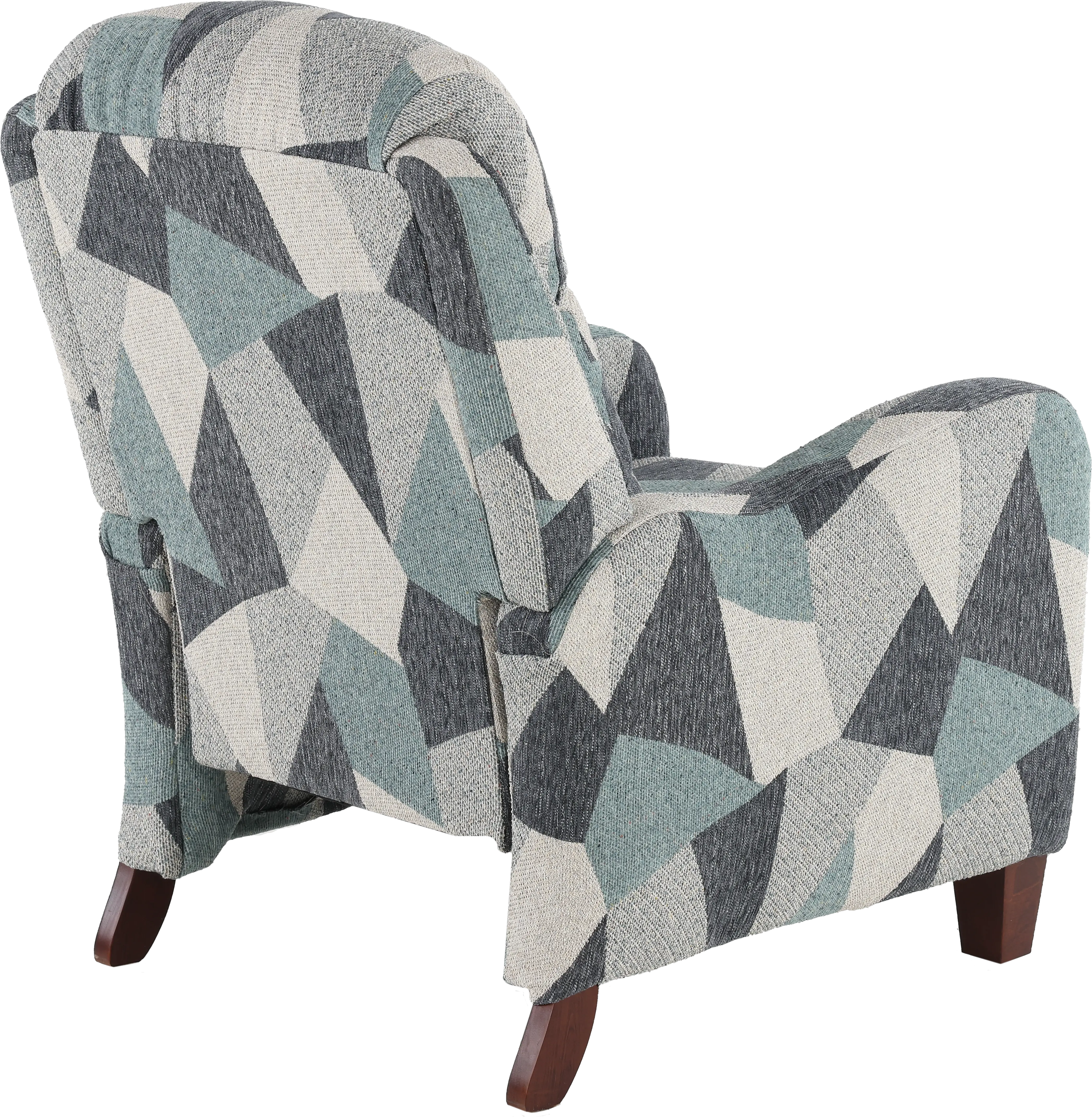 Prestige Mineral Geometric High-Leg Recliner-7