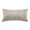 Ferrara Beige and Gold Oblong Pillow