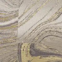 Naomi Oblong Gold Accent Pillow
