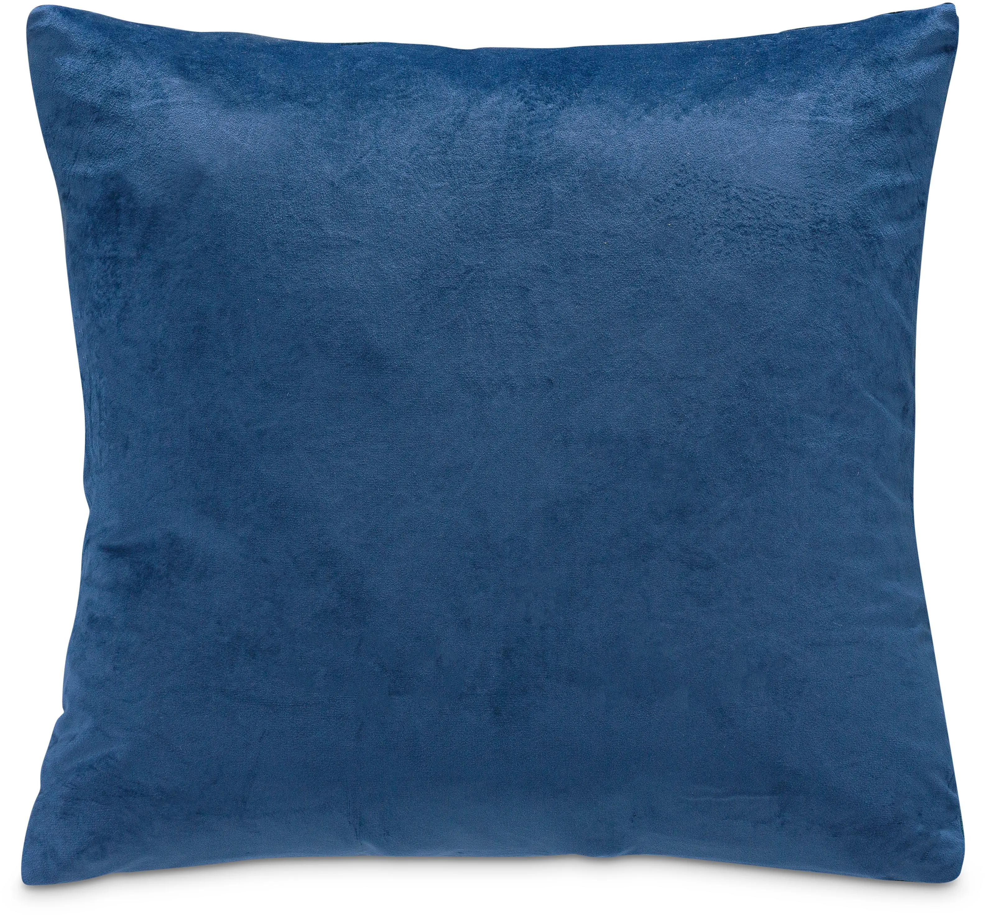 Larkin Sapphire Blue Square Throw Pillow-5