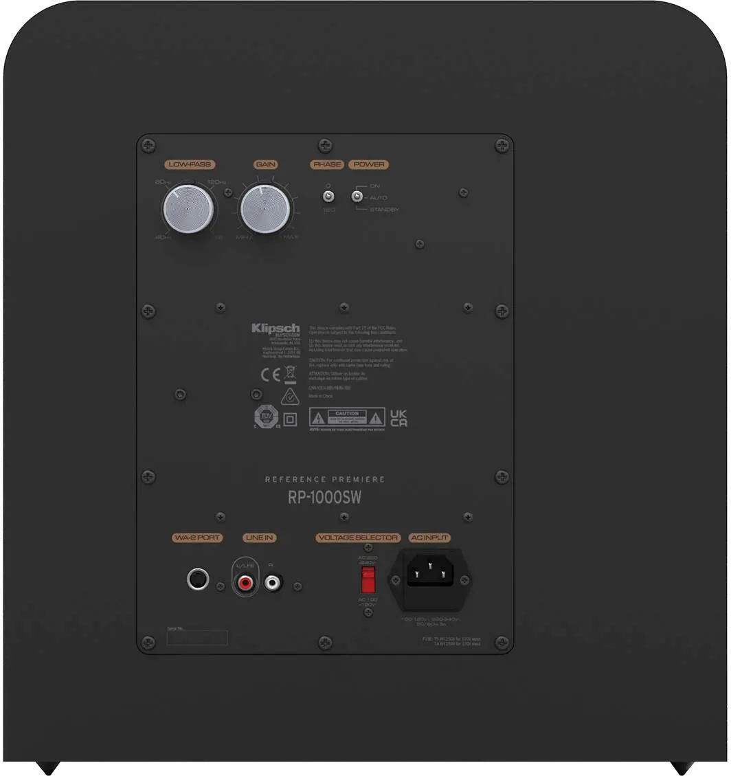 RP-1000SW Klipsch Reference Premiere RP-1000SW Powered Subwoofer-4