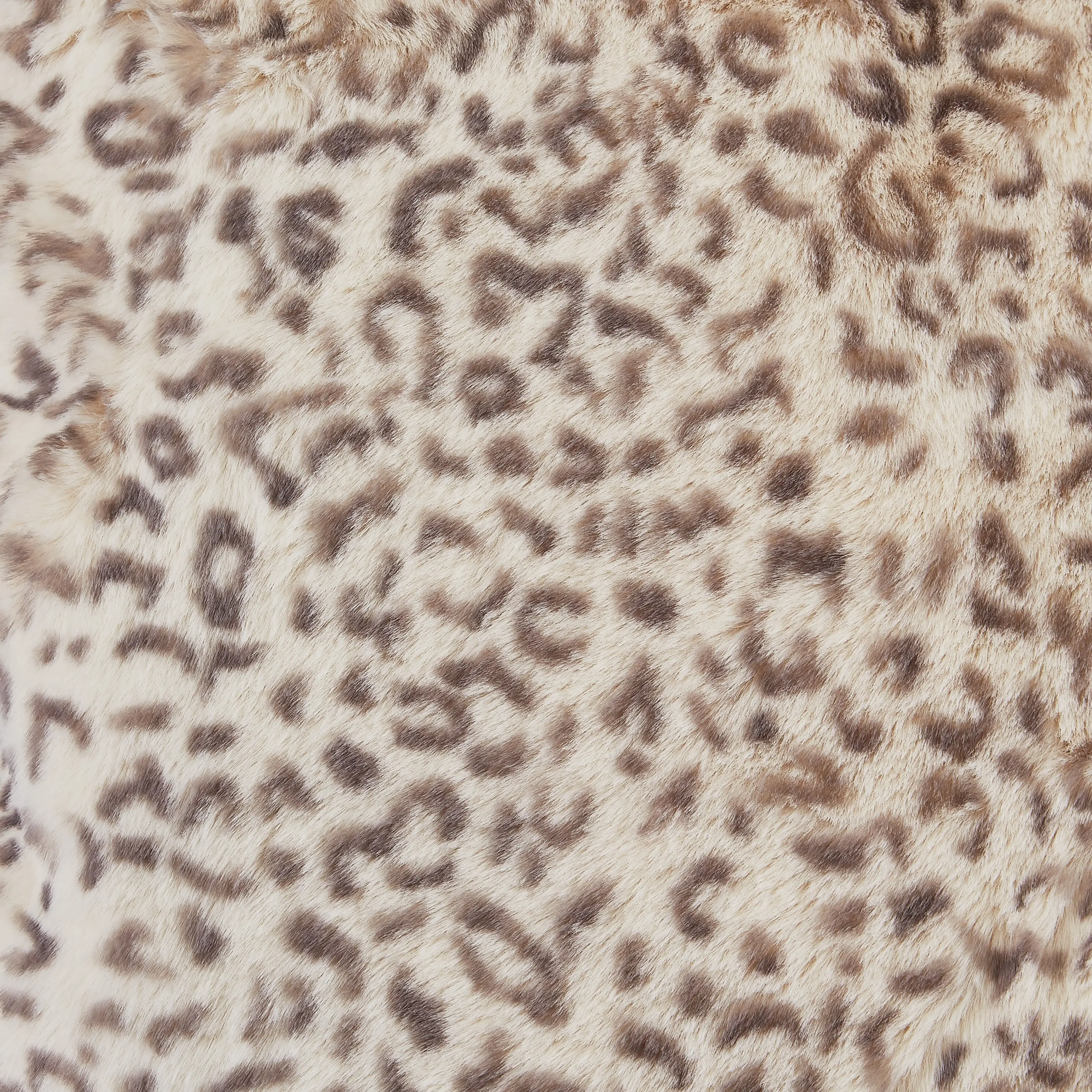 Snow Leopard Square Pillow-2