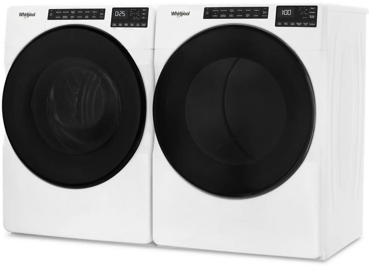 .WHP-5605-W/W-GAS-PR Whirlpool Gas Washer and Dryer Set - White W5605W-2