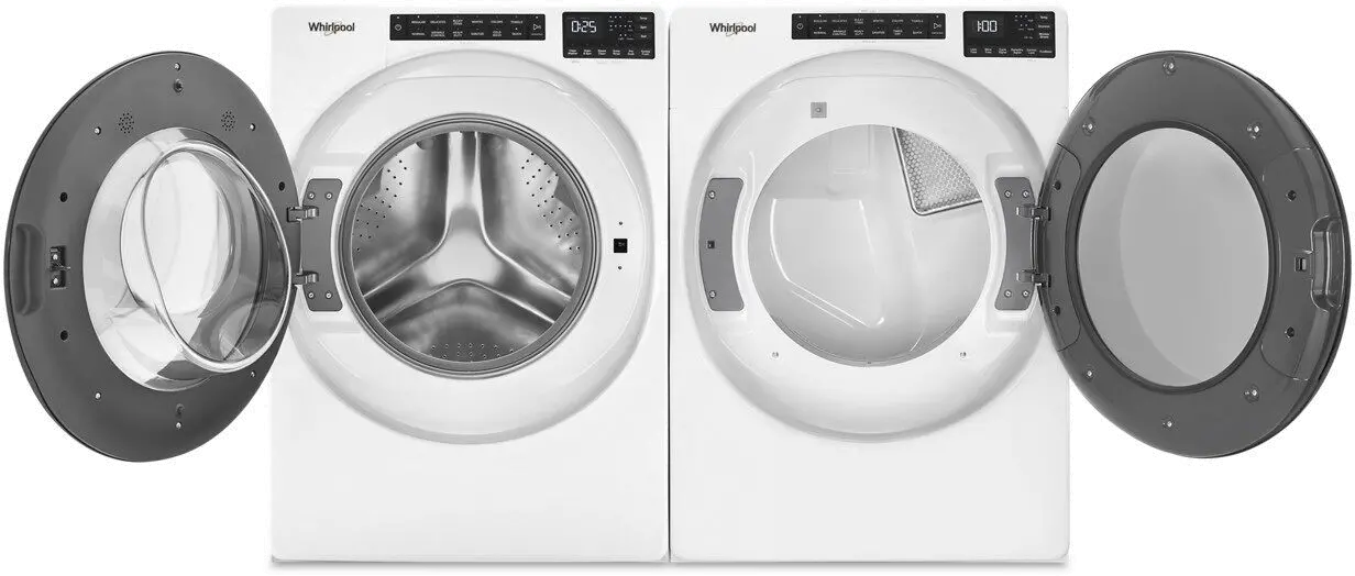 .WHP-5605-W/W-GAS-PR Whirlpool Gas Washer and Dryer Set - White W5605W-3