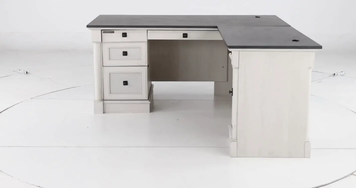 Palladia Glacier Oak L-Shaped Desk-5