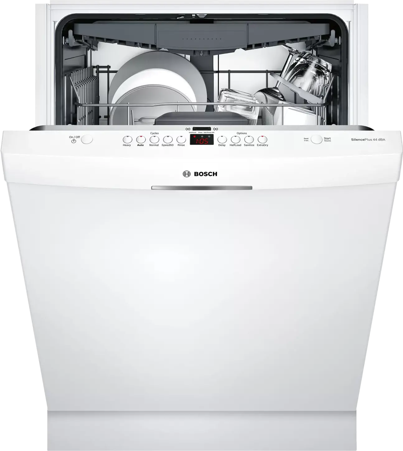 SHSM63W52N Bosch Top Control Dishwasher - White-3