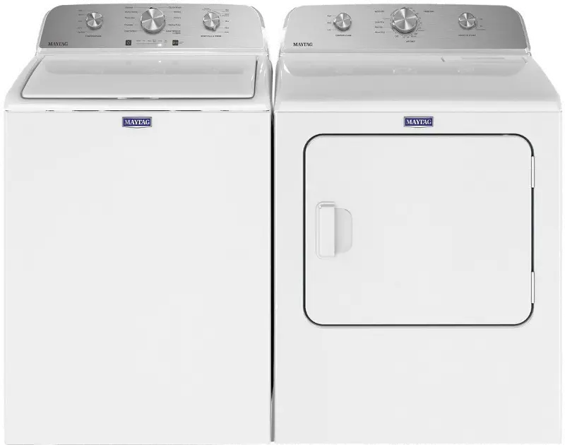 Maytag Gas Washer and Dryer Set - White