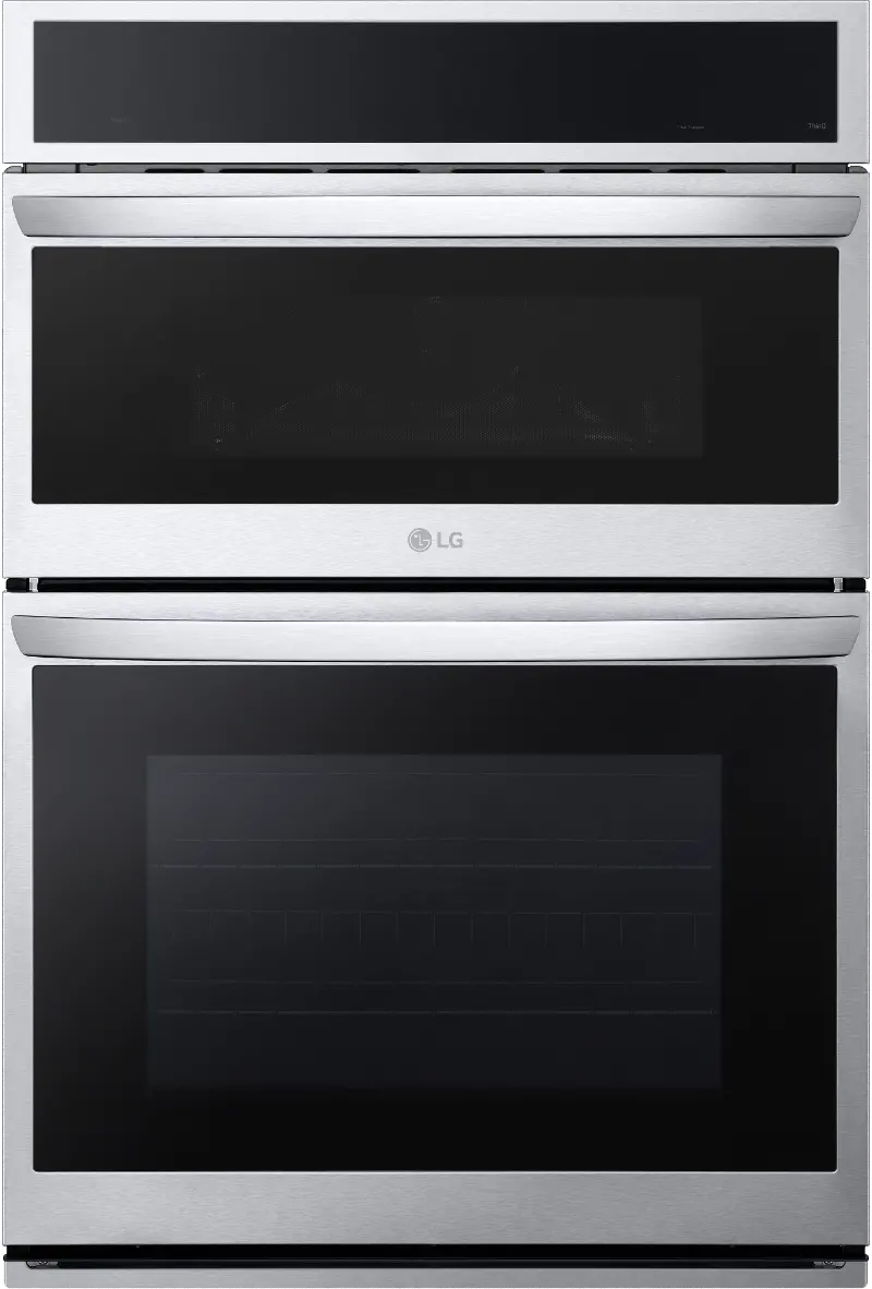 LG 6.4 cu ft Combination Wall Oven - Stainless Steel 30 Inch