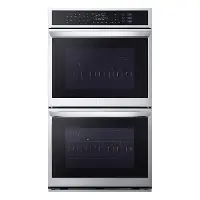 WDEP9427F LG 9.4 cu ft Double Wall Oven - Stainless Steel 30 Inch