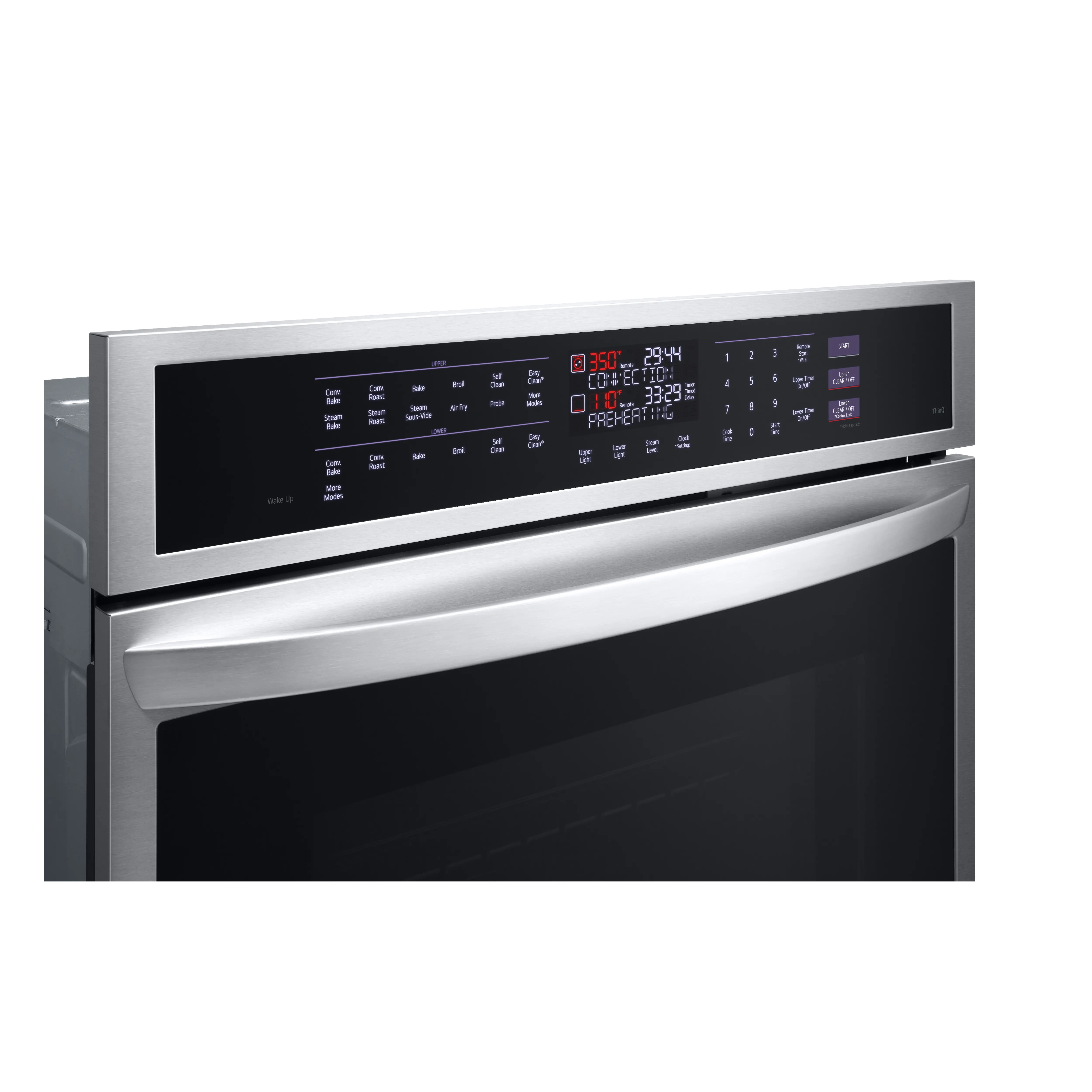 WDEP9427F LG 9.4 cu ft Double Wall Oven - Stainless Steel 30 Inch-4