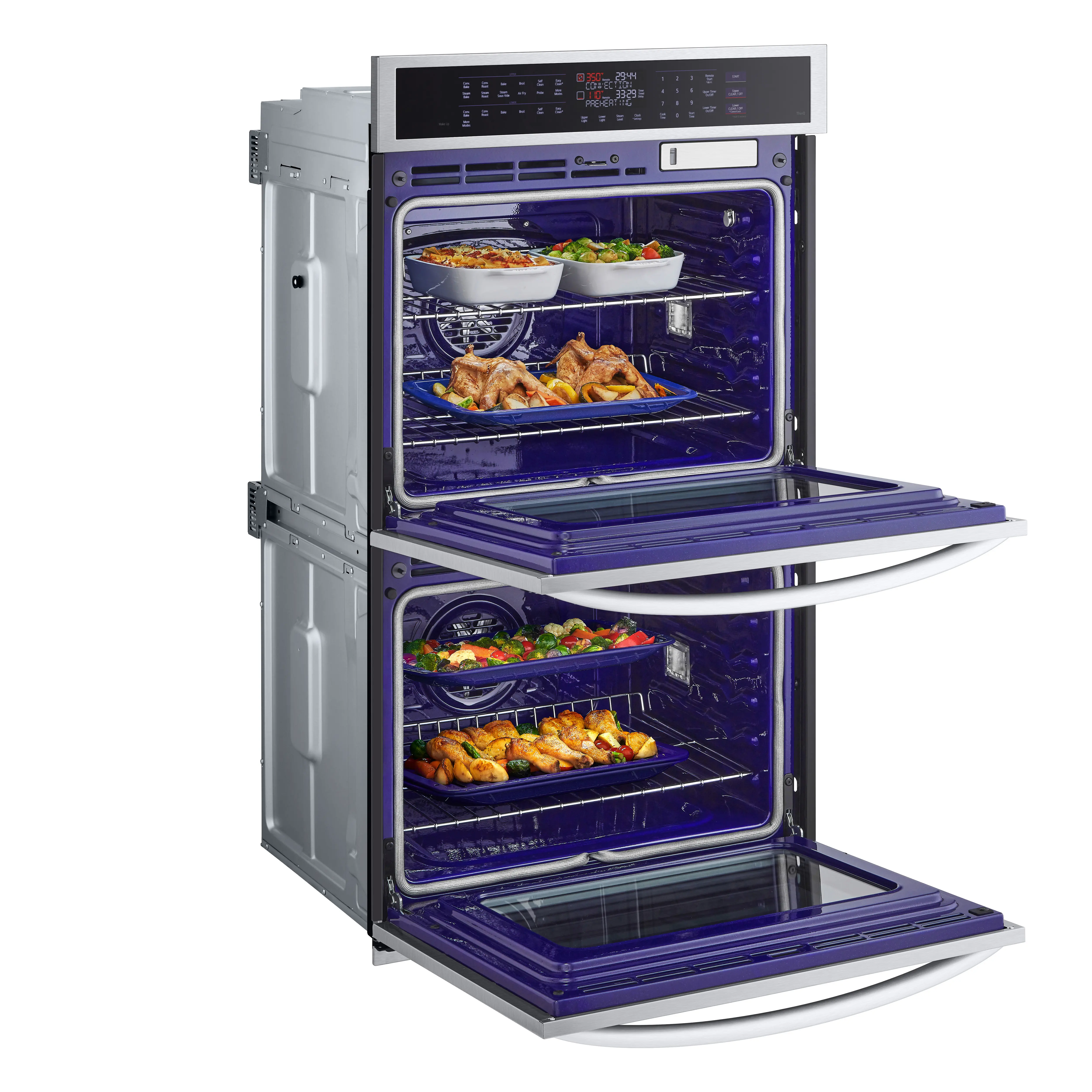 WDEP9427F LG 9.4 cu ft Double Wall Oven - Stainless Steel 30 Inch-7