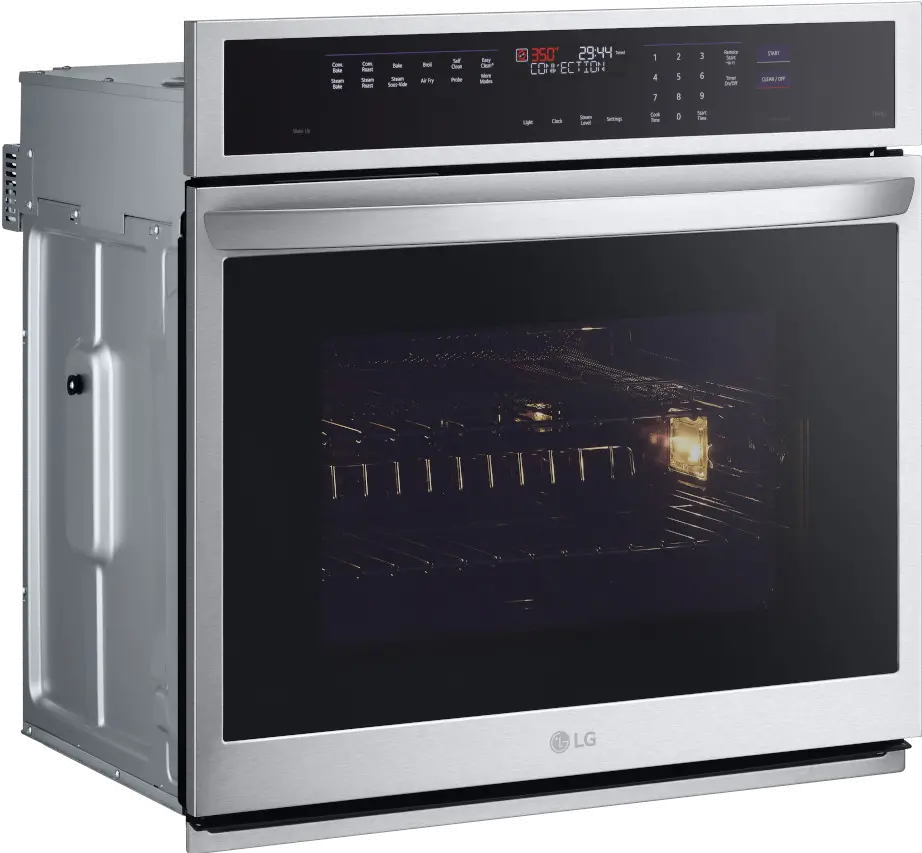 WSEP4727F LG 4.7 Cu Ft Smart Wall Oven with InstaView - Stainless Steel 30 Inch-9