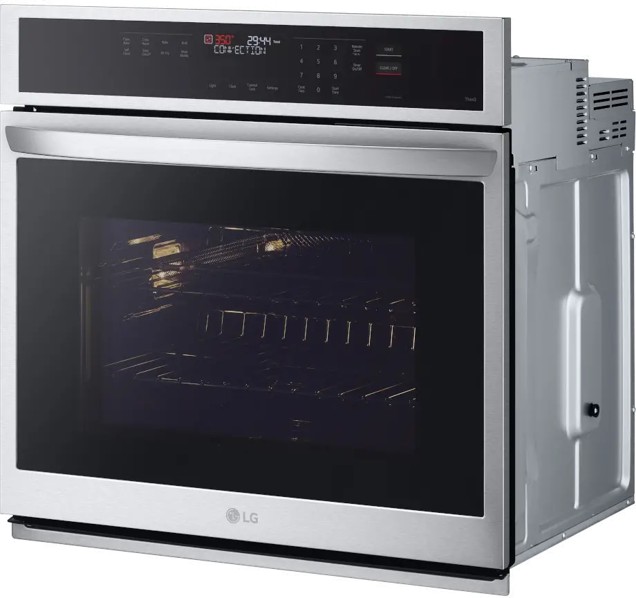 WSEP4723F LG 4.7 Cu Ft Smart Convection Wall Oven - Stainless Steel-10