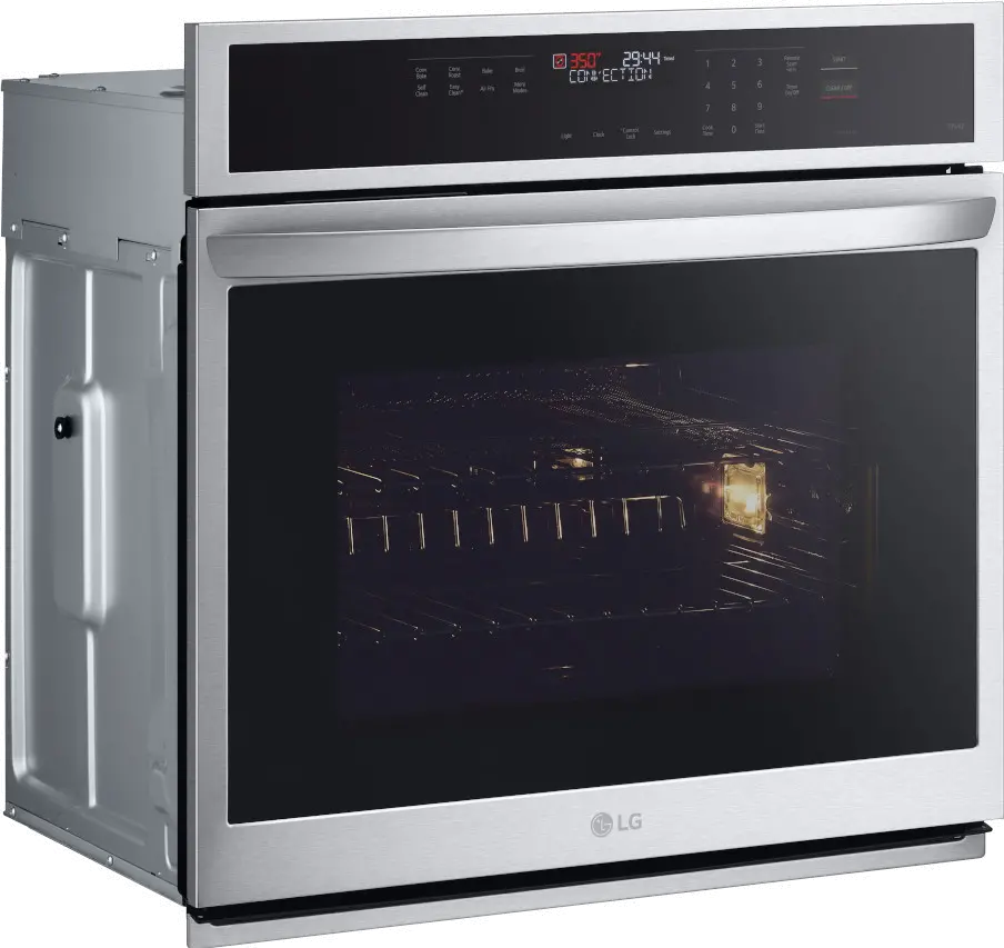 WSEP4723F LG 4.7 Cu Ft Smart Convection Wall Oven - Stainless Steel-11