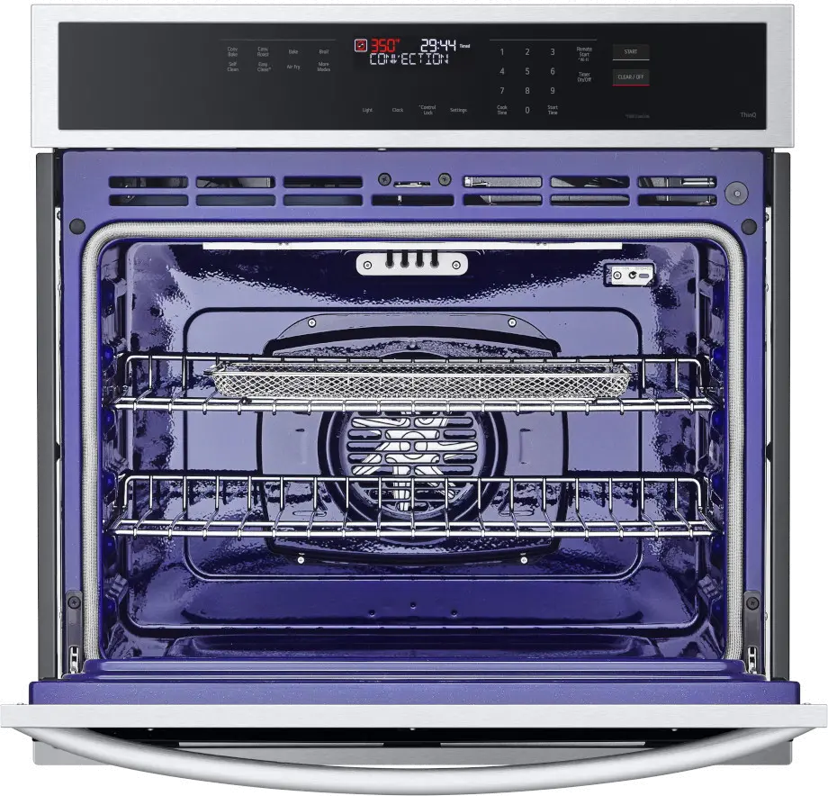WSEP4723F LG 4.7 Cu Ft Smart Convection Wall Oven - Stainless Steel-1