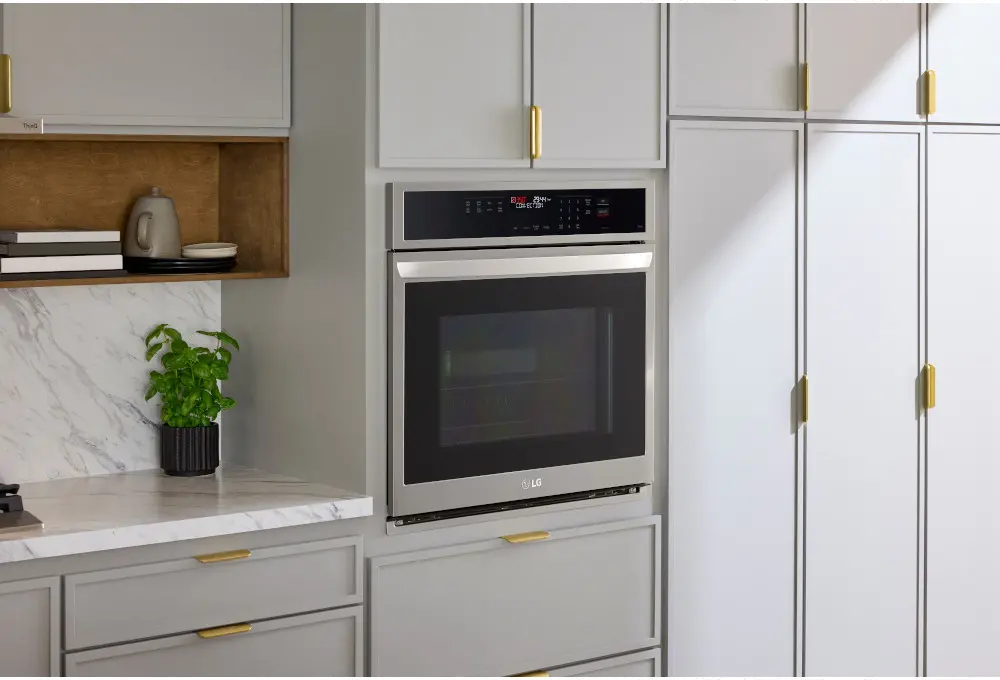 WSEP4723F LG 4.7 Cu Ft Smart Convection Wall Oven - Stainless Steel-5