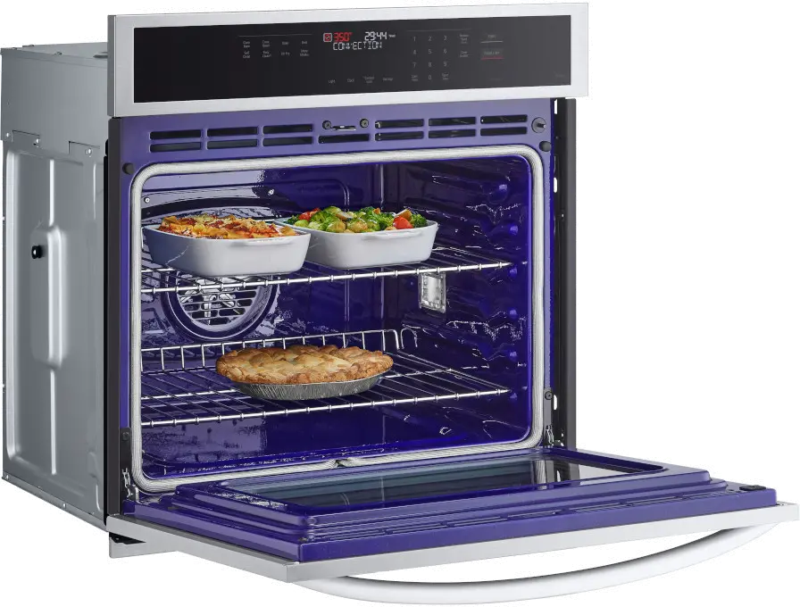 WSEP4723F LG 4.7 Cu Ft Smart Convection Wall Oven - Stainless Steel-8