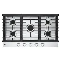 CBGJ3623S LG 36 Inch Gas Cooktop - Stainless Steel