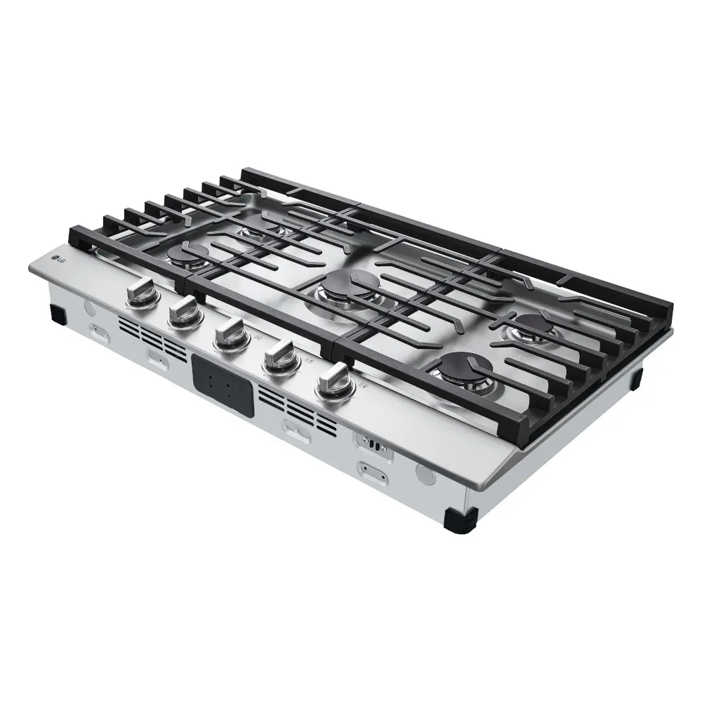 CBGJ3623S LG 36 Inch Gas Cooktop - Stainless Steel-4