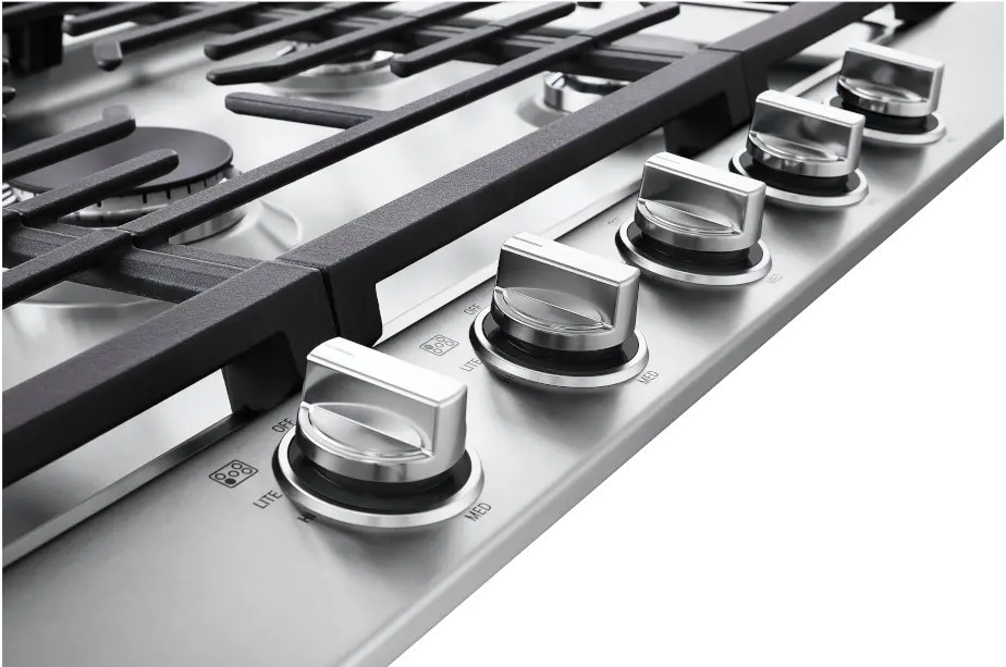 CBGJ3623S LG 36 Inch Gas Cooktop - Stainless Steel-5