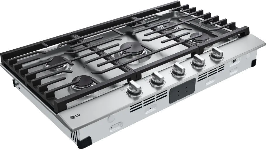 CBGJ3623S LG 36 Inch Gas Cooktop - Stainless Steel-8