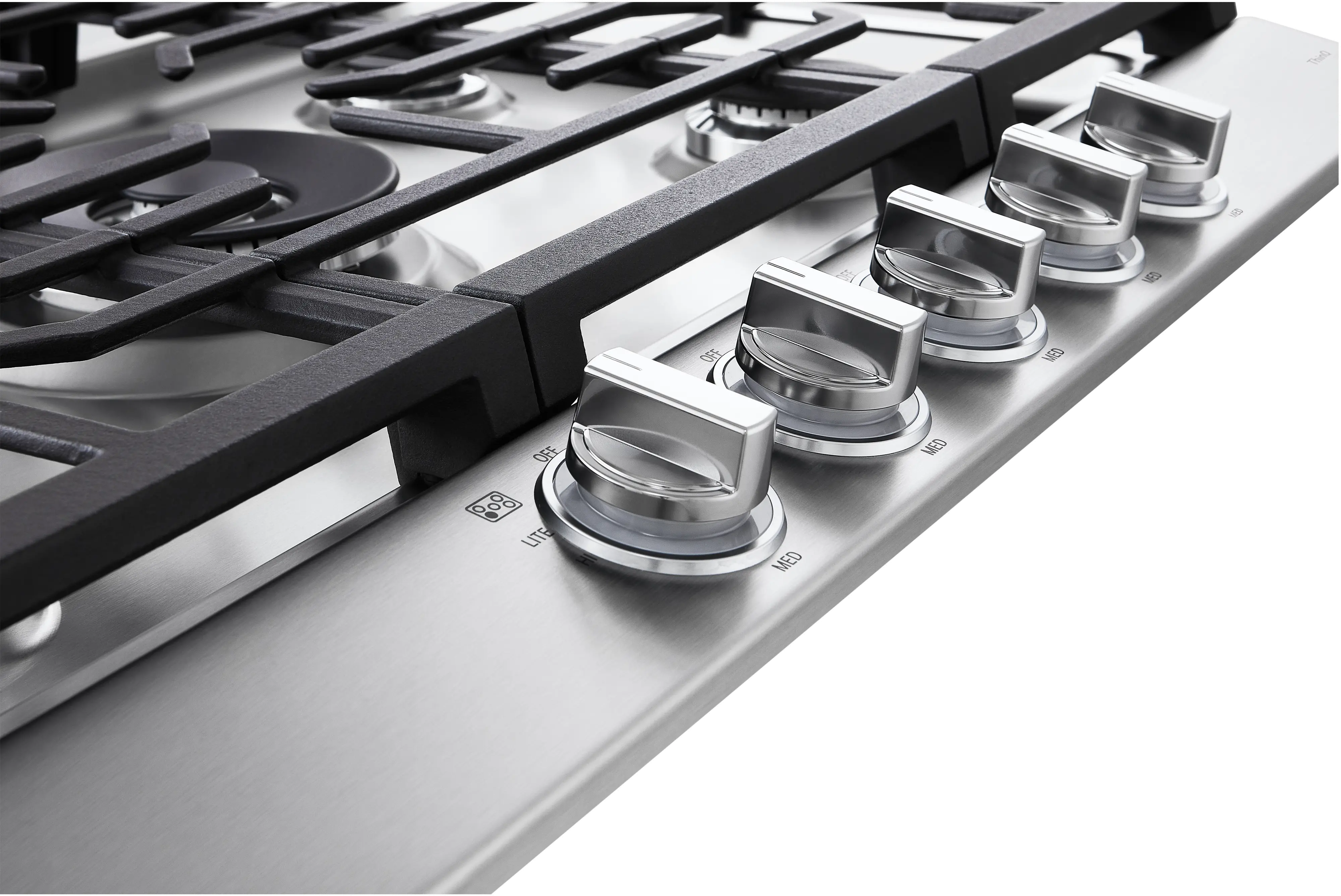 CBGJ3027S LG 30 Inch Gas Cooktop with Griddle - Stainless Steel-5