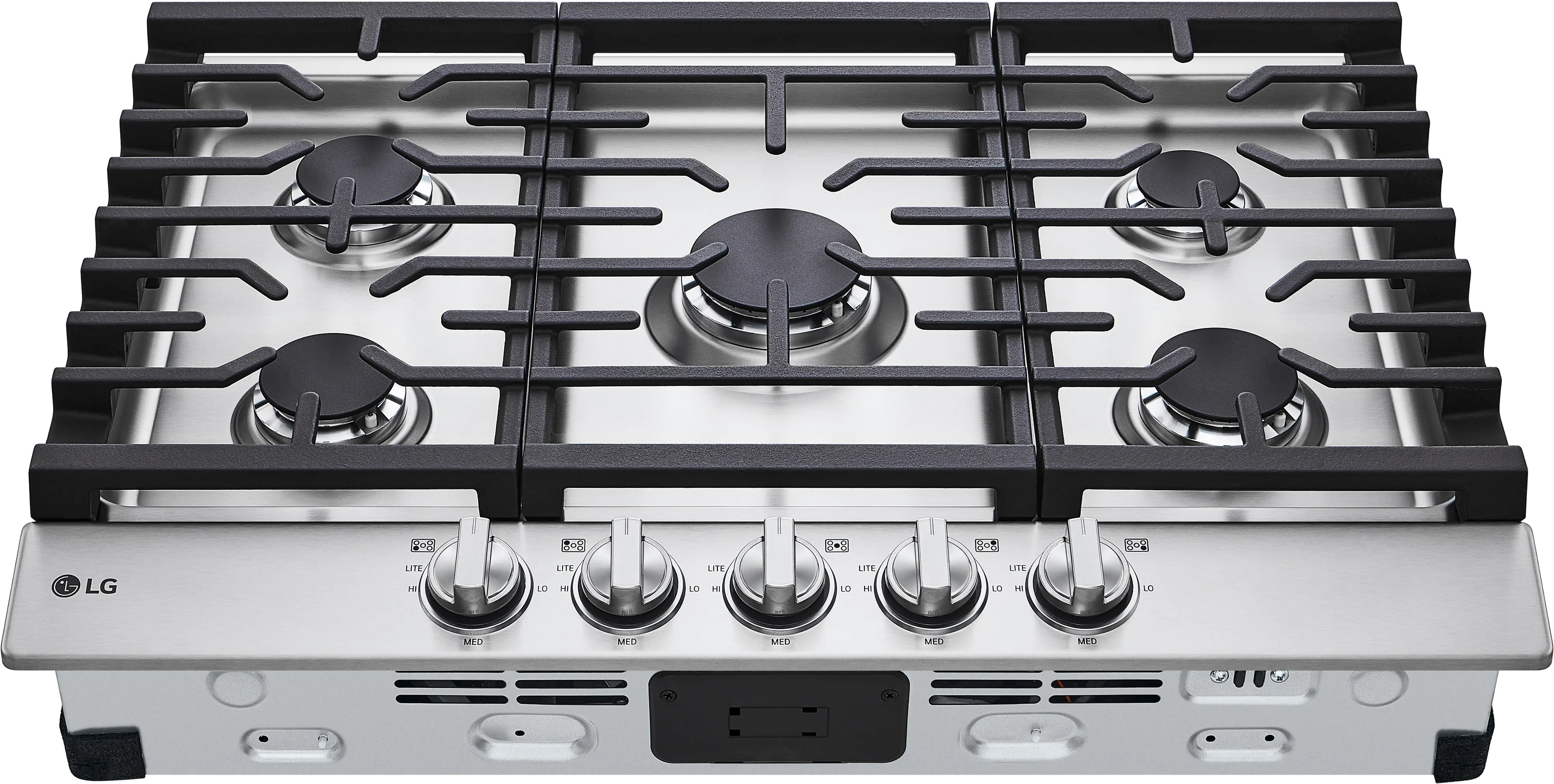 CBGJ3023S LG 30 Inch Gas Cooktop - Stainless Steel-1