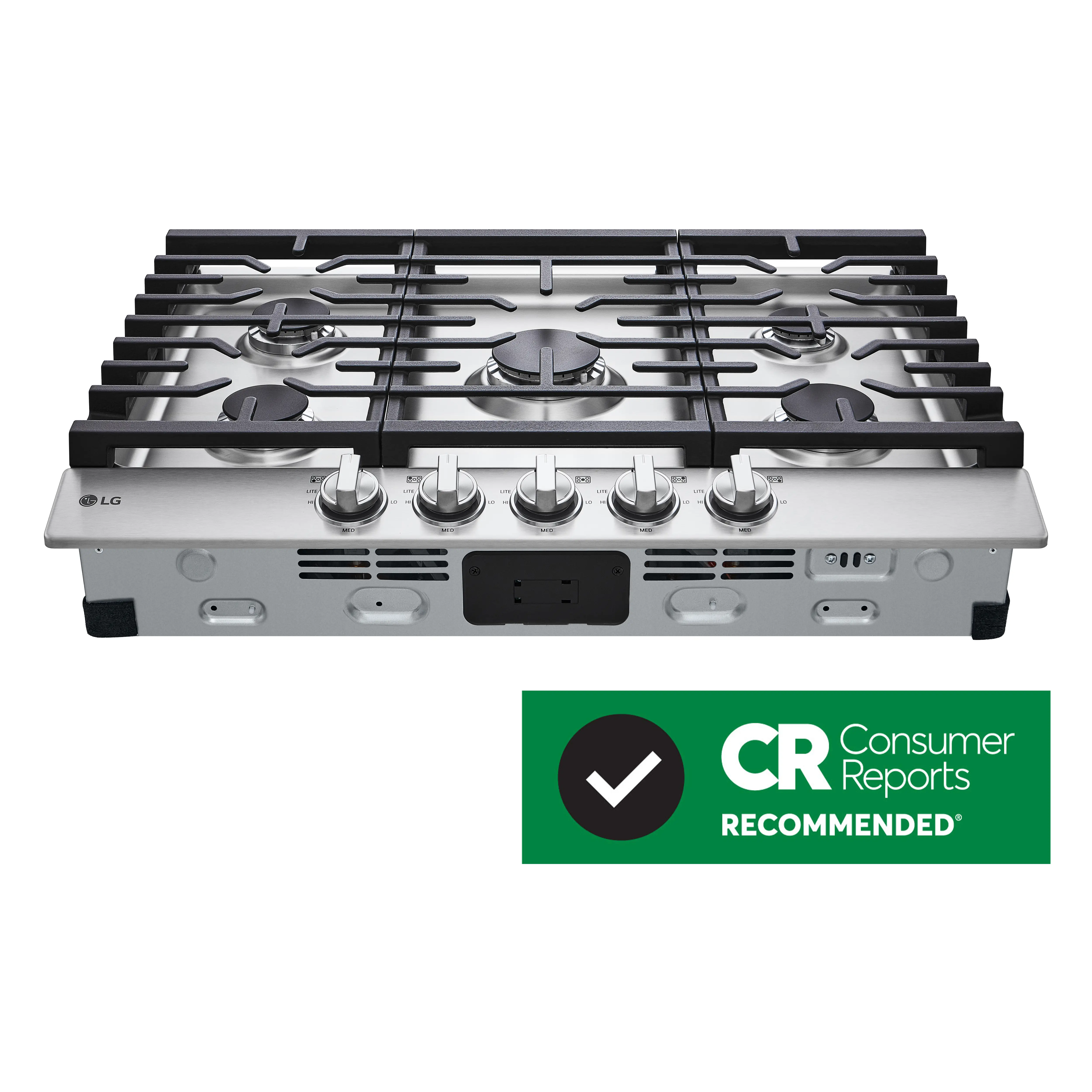 CBGJ3023S LG 30 Inch Gas Cooktop - Stainless Steel-2