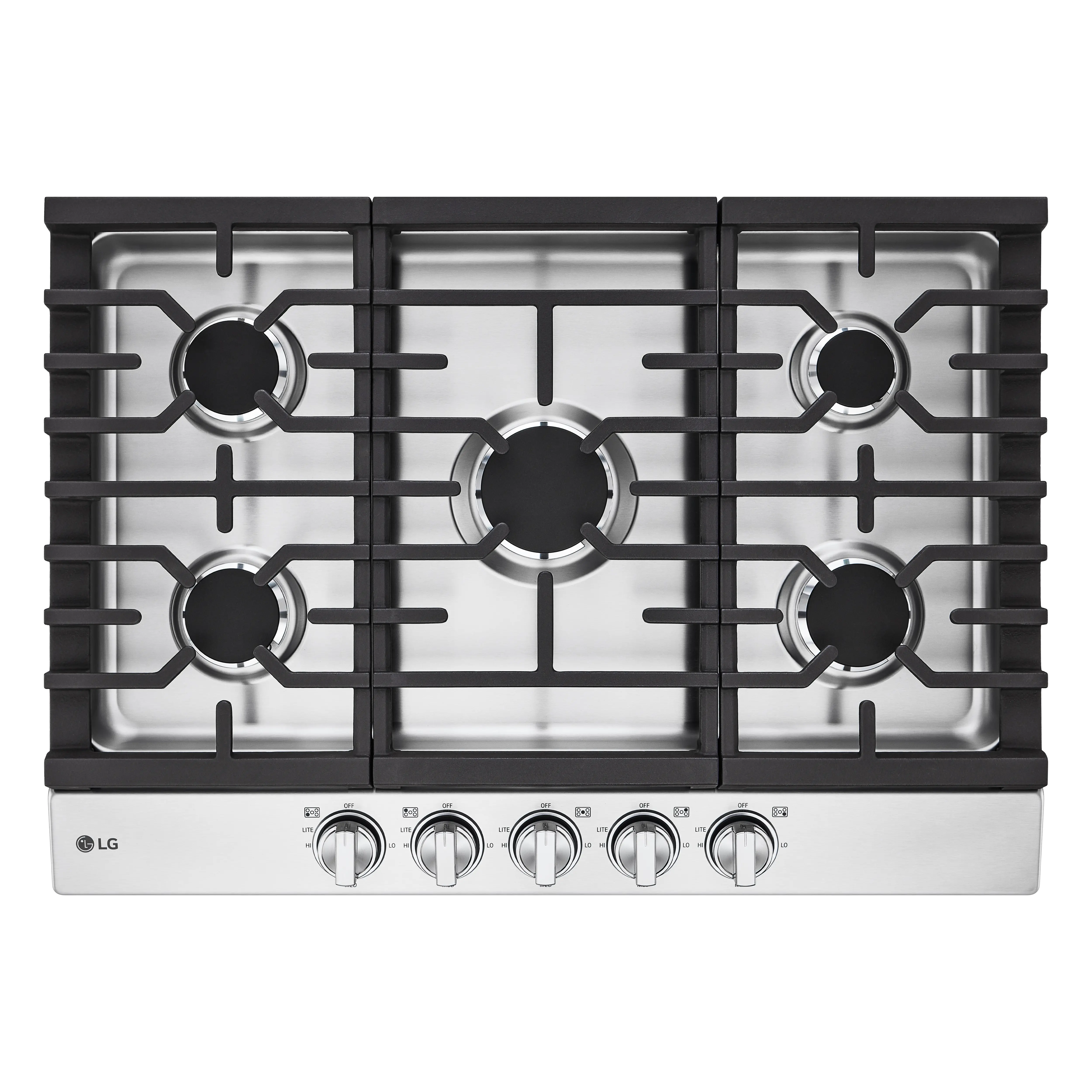 CBGJ3023S LG 30 Inch Gas Cooktop - Stainless Steel-4