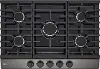 CBGJ3023D LG 30 Inch Gas Cooktop - Black Stainless Steel