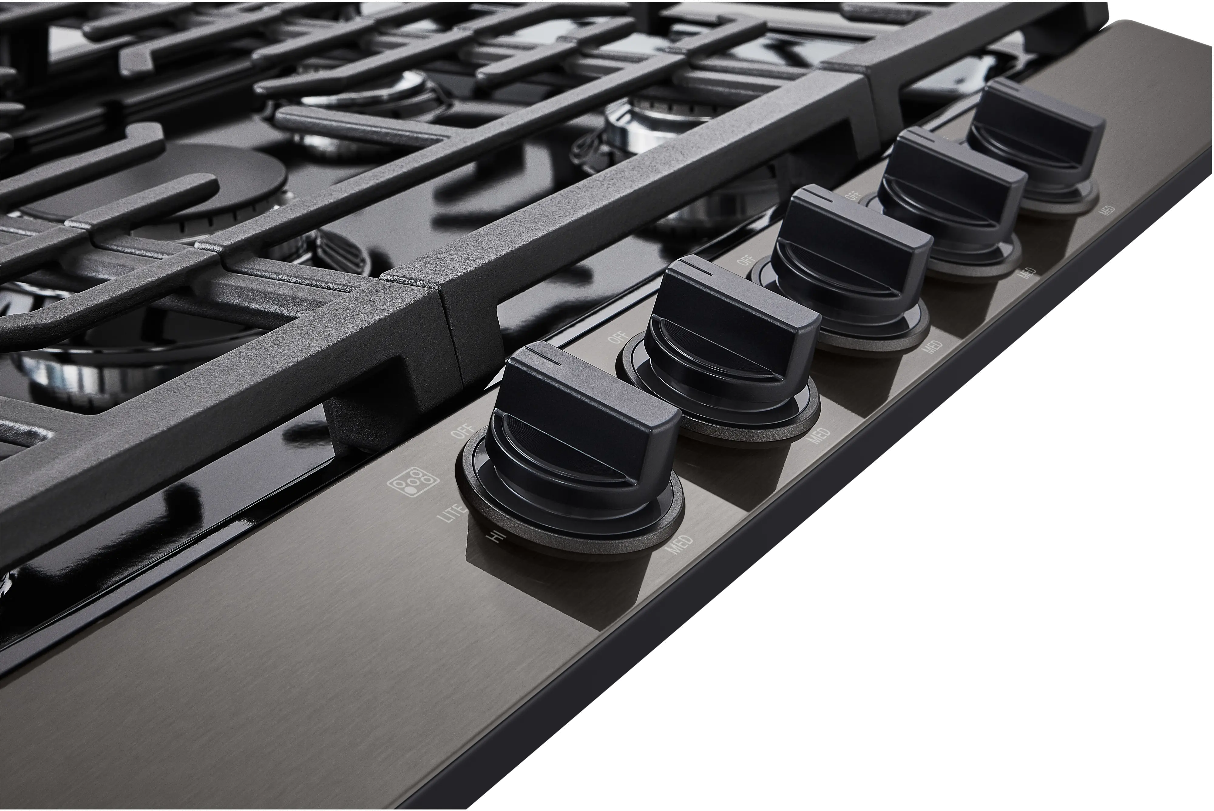 CBGJ3023D LG 30 Inch Gas Cooktop - Black Stainless Steel-5