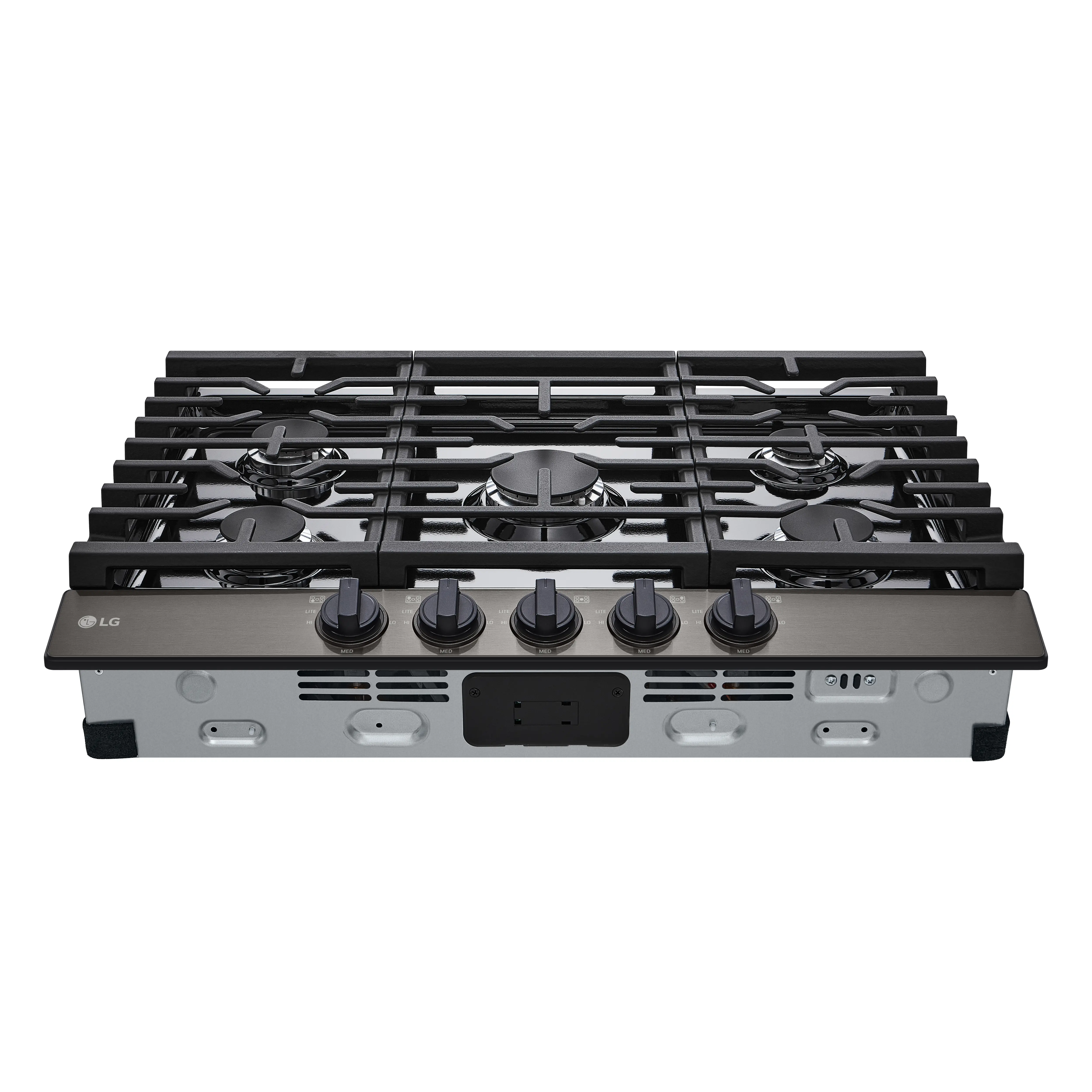 CBGJ3023D LG 30 Inch Gas Cooktop - Black Stainless Steel-6
