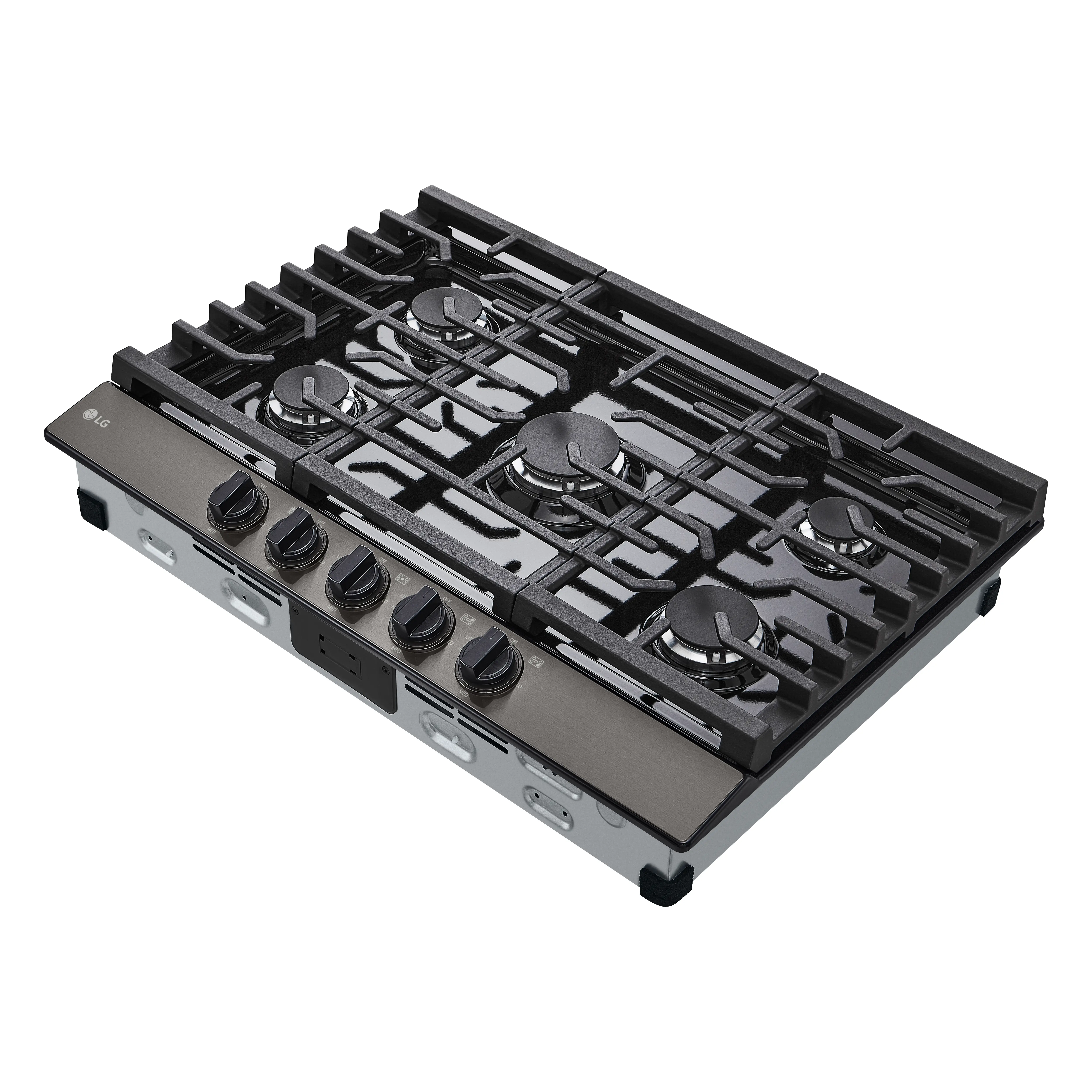 CBGJ3023D LG 30 Inch Gas Cooktop - Black Stainless Steel-7