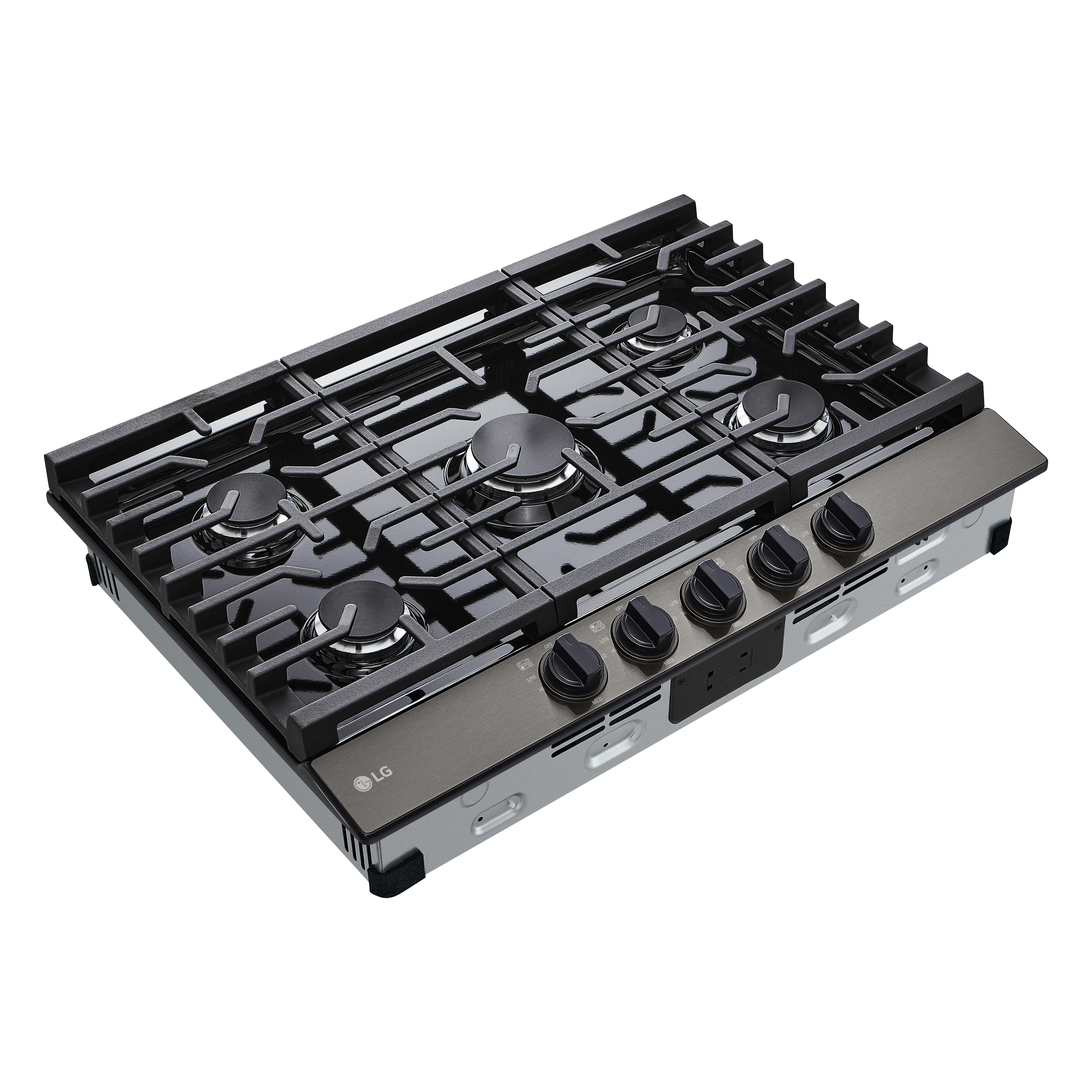 CBGJ3023D LG 30 Inch Gas Cooktop - Black Stainless Steel-8