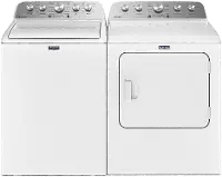.MAT-W/W-5430-ELE-PR Maytag Electric Washer and Dryer Set - White