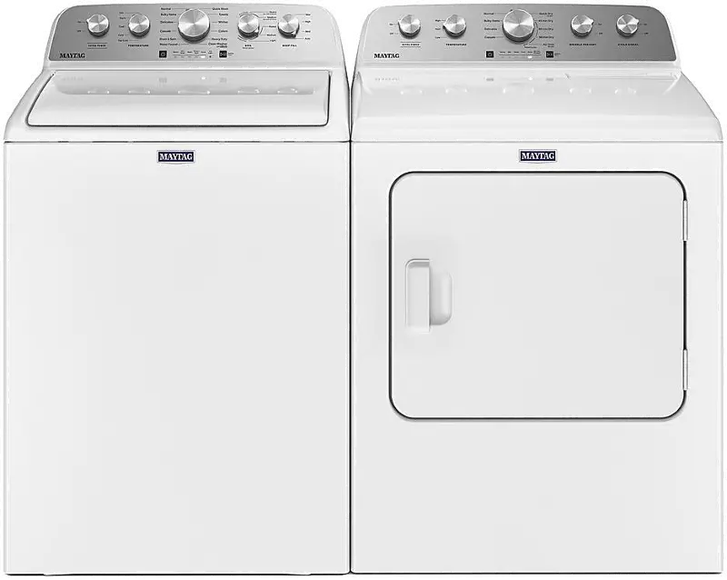 Maytag Gas Washer and Dryer Set - White