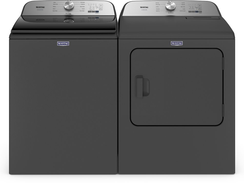 Maytag Pet Pro Electric Washer and Dryer Set - Black 6500B