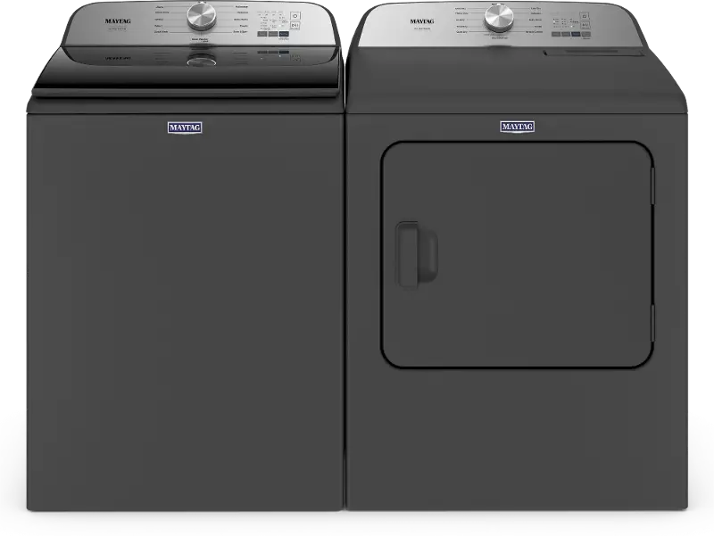 Maytag Pet Pro Electric Washer and Dryer Set - Black 6500B