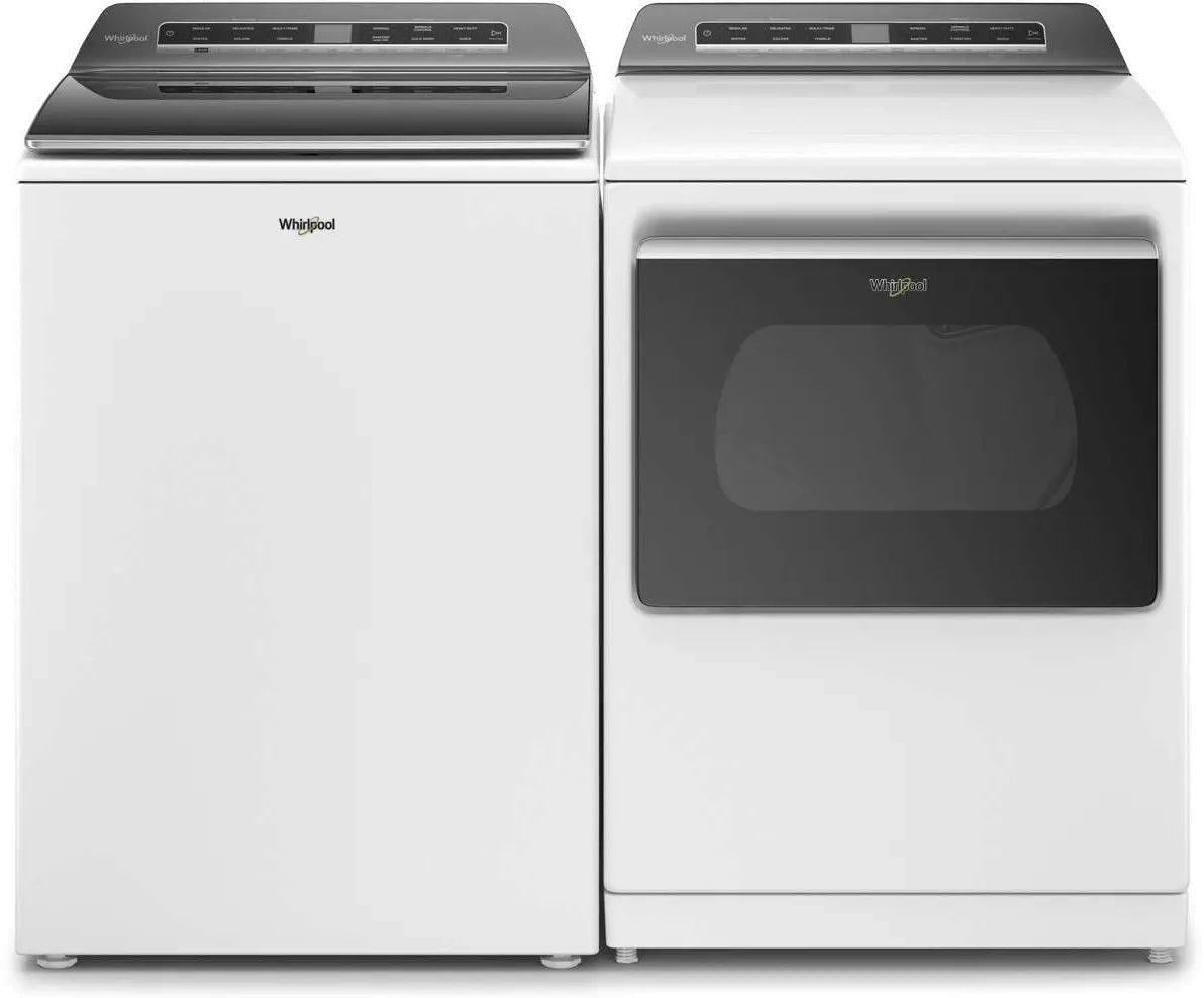 .WHP-W/W-8127-ELE-PR Whirlpool Electric Washer and Dryer Set - White W8127-1