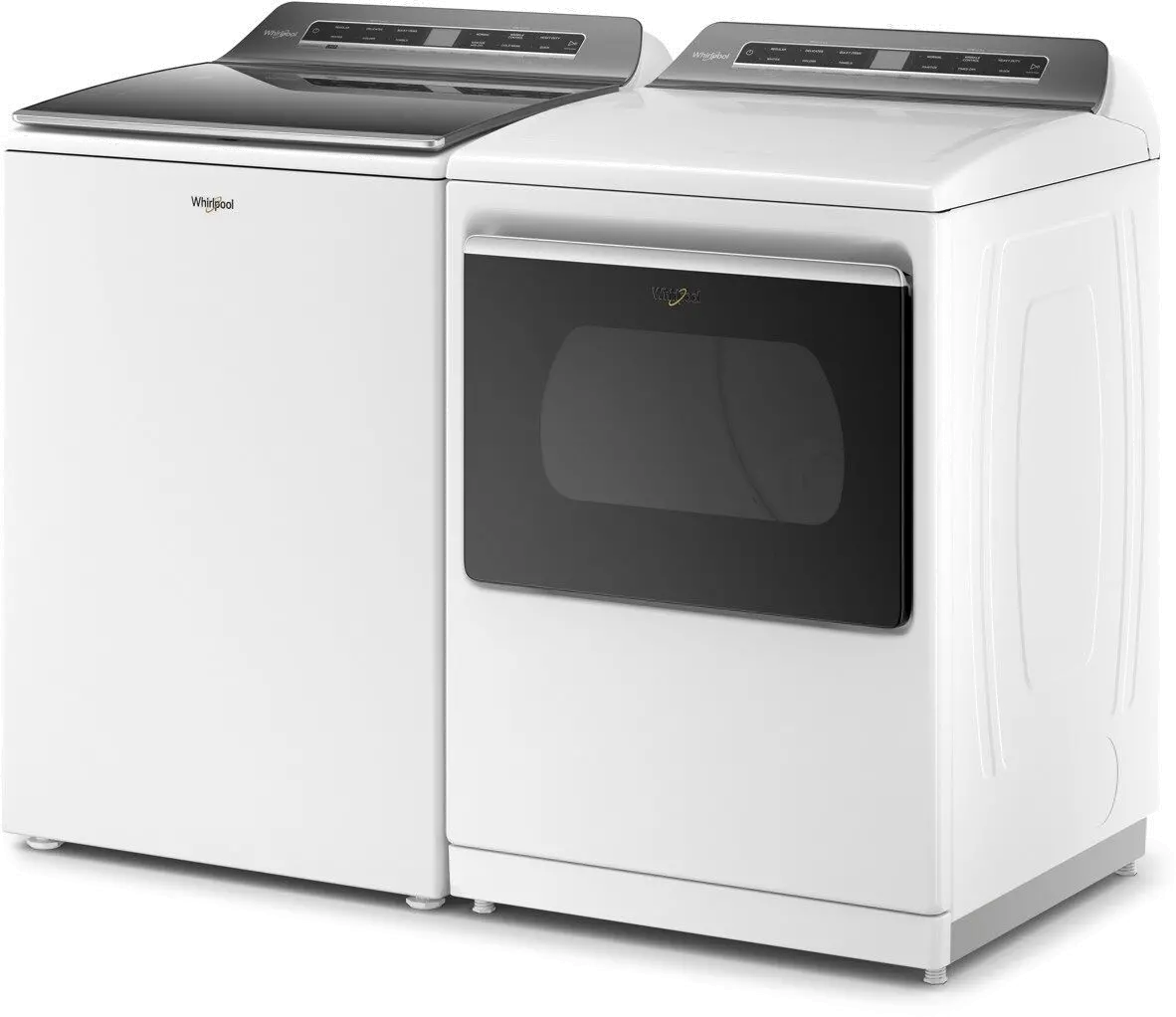 .WHP-W/W-8127-ELE-PR Whirlpool Electric Washer and Dryer Set - White W8127-3