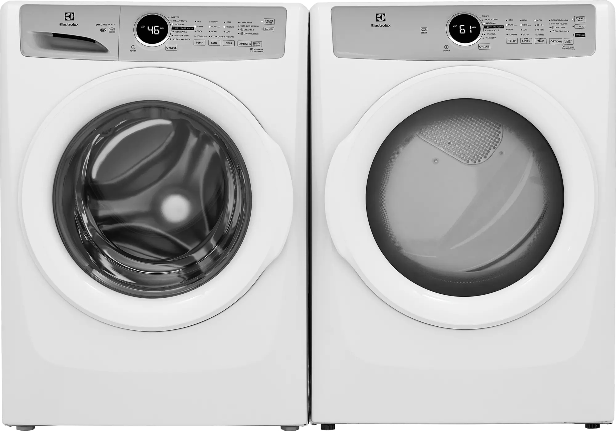 .FELX-W/W-7337-ELEPR Electrolux Electric Washer and Dryer Set - White 7337AW-1