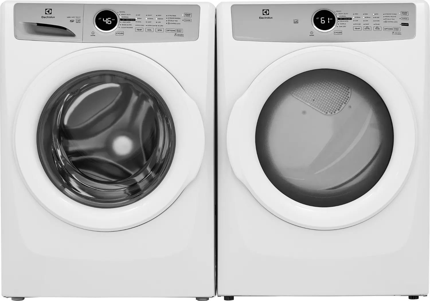.FELX-W/W-7337-GASPR Electrolux Gas Washer and Dryer Set - White 7337AW-1