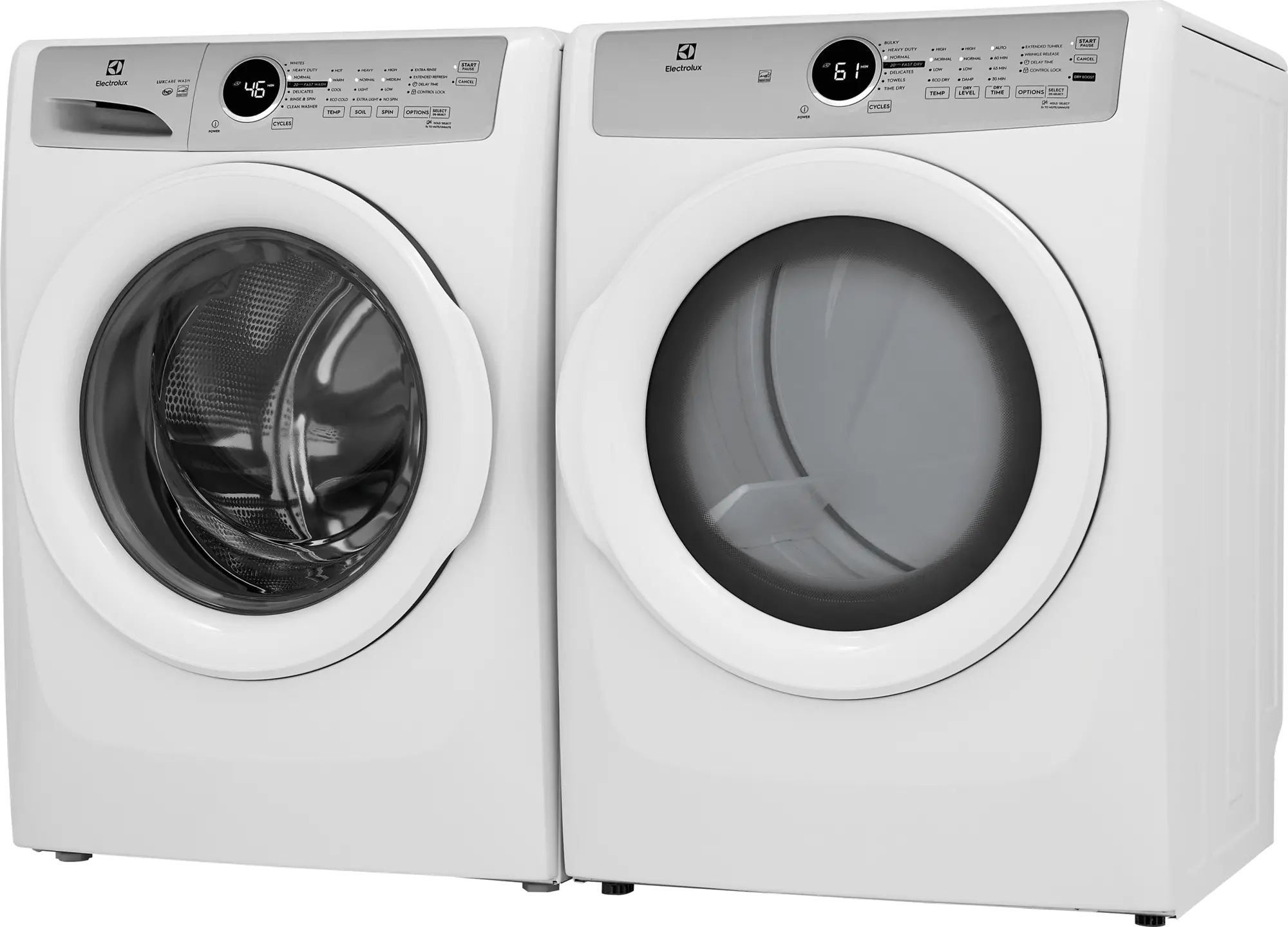.FELX-W/W-7337-GASPR Electrolux Gas Washer and Dryer Set - White 7337AW-2